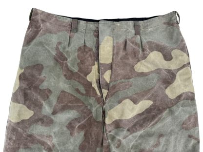 Original WWII German Waffen-SS/WH Italian camouflage trousers - Telo Mimetico M1929 camo M29 Italiano - Militaria - Tarnhose - pants - World War II - Zweiten Weltkrieg - Seconde Guerre Mondiale