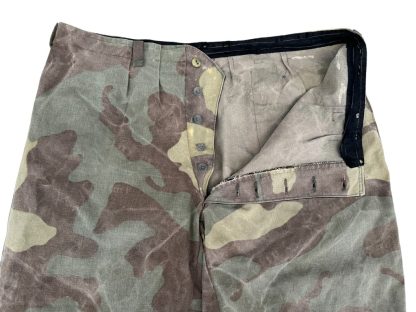 Original WWII German Waffen-SS/WH Italian camouflage trousers - Telo Mimetico M1929 camo M29 Italiano - Militaria - Tarnhose - pants - World War II - Zweiten Weltkrieg - Seconde Guerre Mondiale