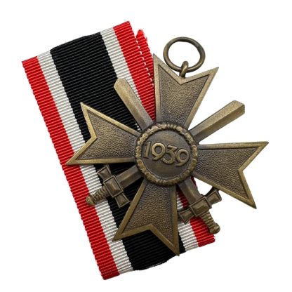 Original WWII German War Merit cross with Swords