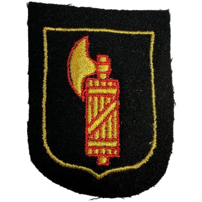 Italian Waffen-SS volunteer shield - Scudo di un volontario italiano delle Waffen-SS - Militaria