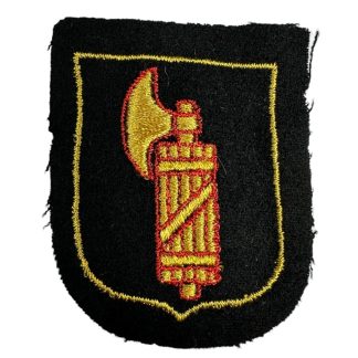 Italian Waffen-SS volunteer shield - Scudo di un volontario italiano delle Waffen-SS