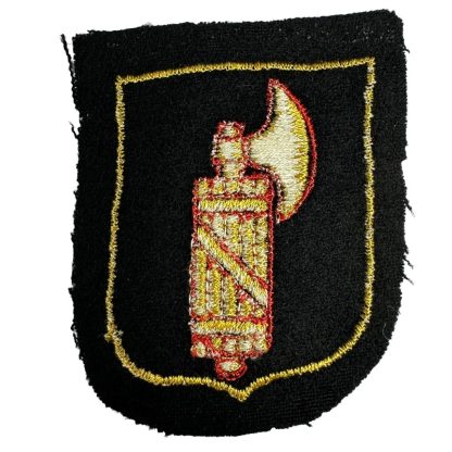 Italian Waffen-SS volunteer shield - Scudo di un volontario italiano delle Waffen-SS