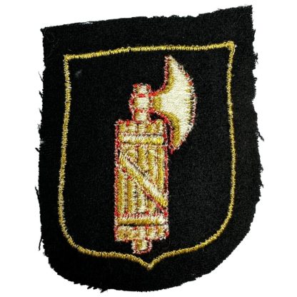 Italian Waffen-SS volunteer shield - Scudo di un volontario italiano delle Waffen-SS