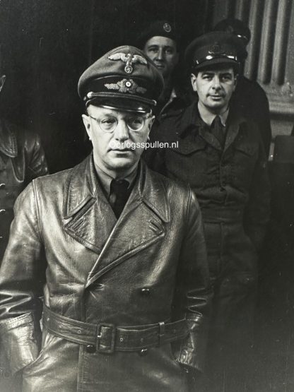 Original WWII British photo of the arrest of Arthur Seyss-Inquart