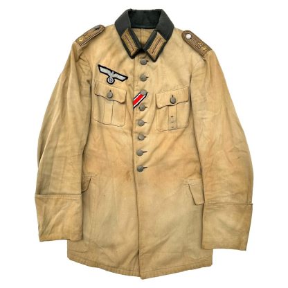 Original WWII German infantry officers jacket Infanterie-Regiment 18 - Militaria Wehrmacht