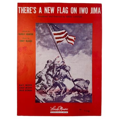 Original WWII US sheet music Iwo Jima 1945