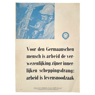 Original WWII Dutch NAF poster