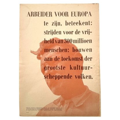 Original WWII Dutch NAF poster