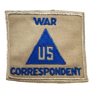 Original WWII US civilian war correspondent patch - Militaria - insignia - emblem - World War Two