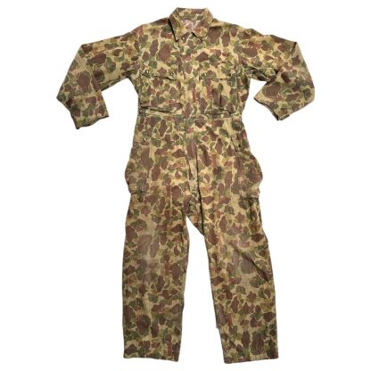 Original WWII USMC frogskin camouflage coverall - Militaria. - Uniform