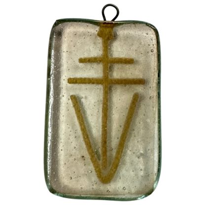 Original WWII French silent resistance pendant