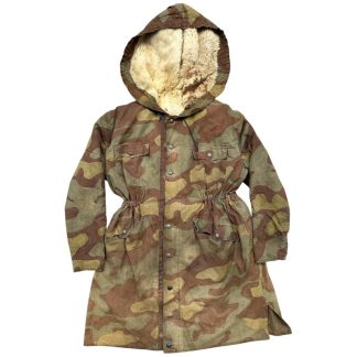 Original WWII German Waffen-SS camouflage 'Kharkov' parka - militaria