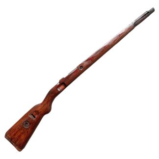 Original WWII German Mauser K98 wooden rifle stock - Militaria