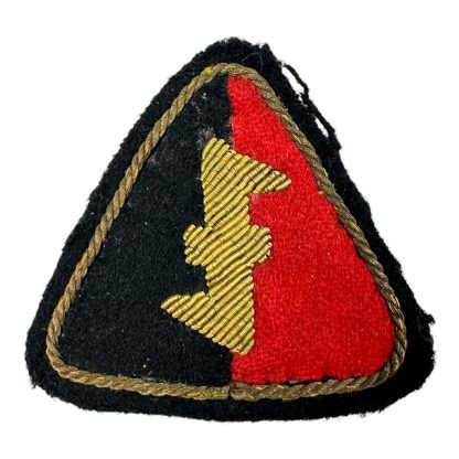 Original WWII Dutch NSB W.A. visor cap insignia