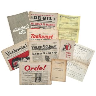 Original WWII Dutch NSB collaboration lot