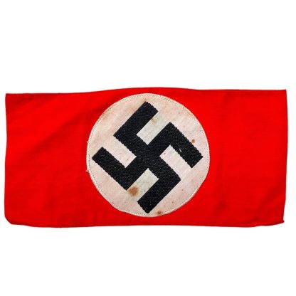 Original WWII German NSDAP armband woven type