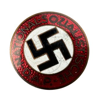 Original WWII German NSDAP party pin - M1/42 Kerbach & Israel