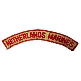 Original WWII US 'Netherlands Marines' insignia