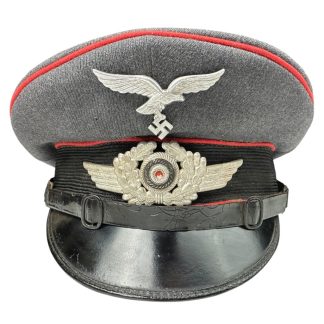 Original WWII German NCO Luftwaffe FLAK visor cap