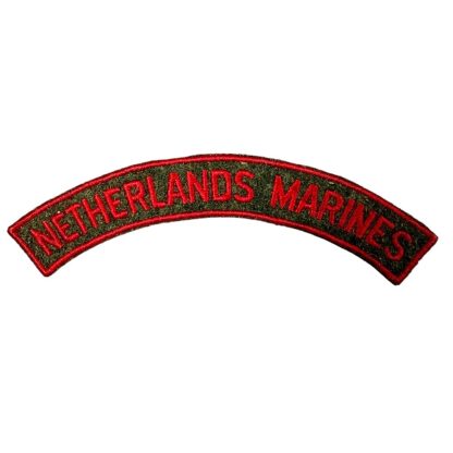 Original WWII US 'Netherlands Marines' insignia - Militaria