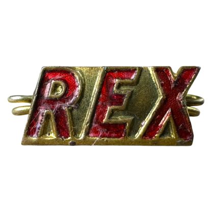 Original WWII Walloon REX pin