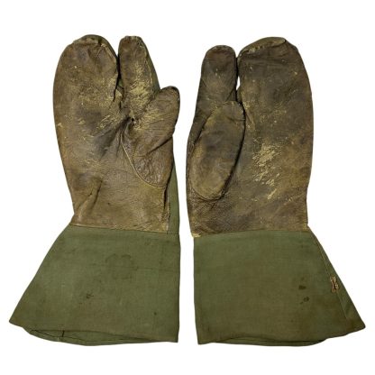 Original WWII German motorcycle gloves