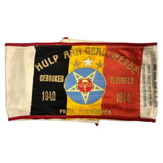 Original WWII Belgian resistance armband Antwerp