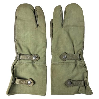 Original WWII German motorcycle gloves