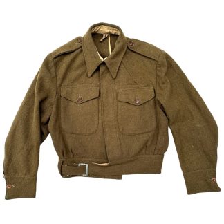 Original WWII US made British battle dress jacket - militaria