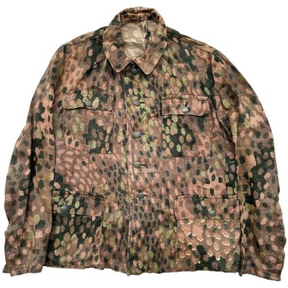 Original WWII German Waffen-SS DOT 44 camouflage uniform