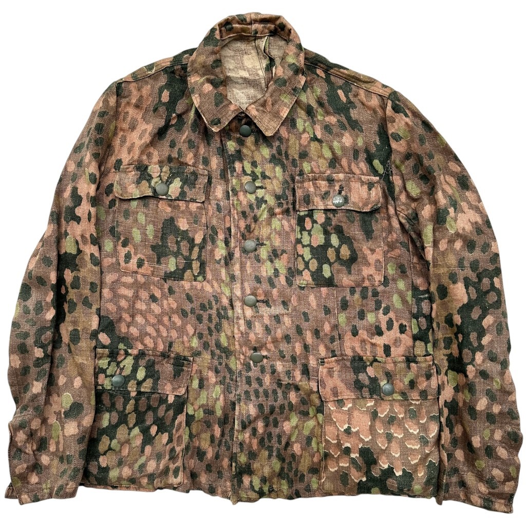 Original WWII German Waffen SS DOT 44 Camouflage Uniform 