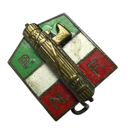 Original WWII Italian P.N.F. member pin