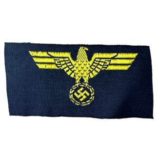 Original WWII German Kriegsmarine overseas cap eagle (Belgian made)