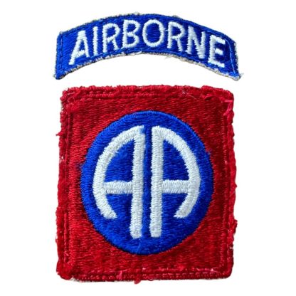 Original WWII US 82nd Airborne Division patch