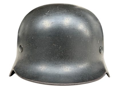 Original WWII German Luftwaffe M40 single decal helmet - Image 4