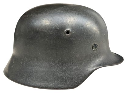 Original WWII German Luftwaffe M40 single decal helmet - Image 3