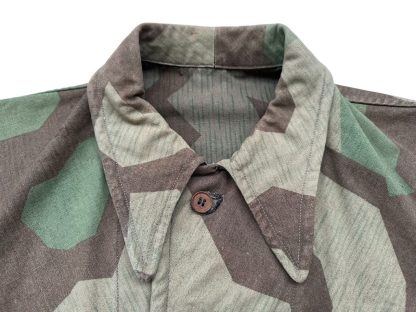 Original WWII German tailor made Splittertarn camouflage jacket - Image 3