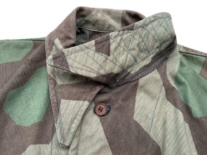 Original WWII German tailor made Splittertarn camouflage jacket - Image 4