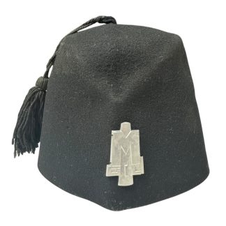 Original WWII Italian fascist G.I.L. Fez - militaria GIL