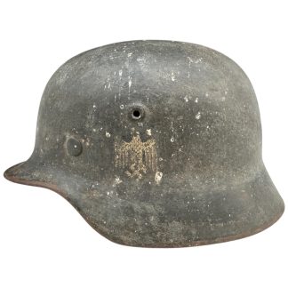 Original WWII German M40 WH (Heer) SD helmet - militaria