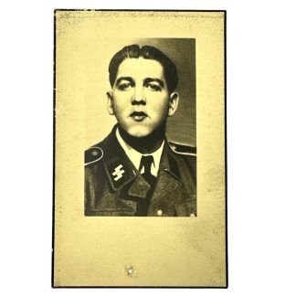 Original WWII Flemish Waffen-SS death card - André Rimbaut - militaria