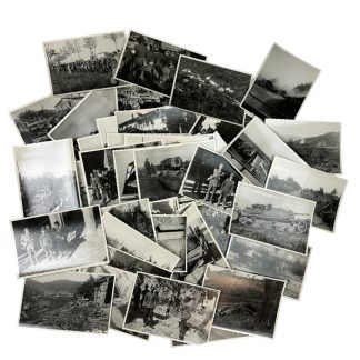 Original WWII US unpublished photo grouping of the Italy campaign - militaria - Raggruppamento di foto inedite della campagna d'Italia degli Stati Uniti della seconda guerra mondiale