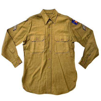 Original WWII USAAF 2nd Air Force wool blouse - militaria