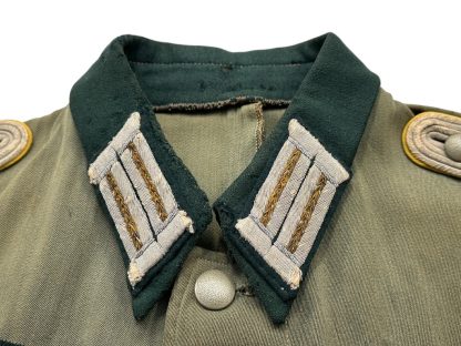 Original WWII German WH (Heer) signal officer uniform field jacket - Image 9