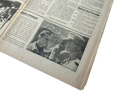 Original WWII Italian Waffen-SS newspaper