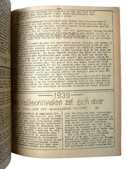 Original WWII Dutch NSNAP magazine 'Rappard' - Image 9