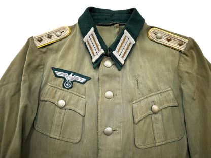 Original WWII German WH (Heer) signal officer uniform field jacket - Image 3