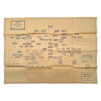 The genealogy of Dutch Fascism and National Socialism with design drawings - Stamboom van het Nederlandsch Fascisme - collaboratie - militaria