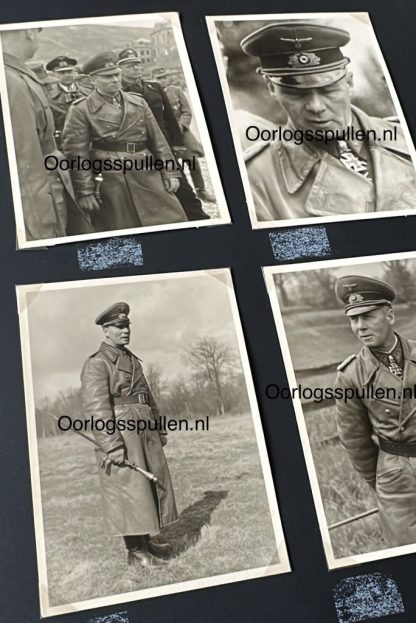 Original WWII German Erwin Rommel photo albums out of the possession of his Adjudant Helmuth Lang