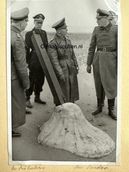 Erwin Rommel wearing the Knights Cross (Ritterkreuz) during the inspection of the Atlanktikwall.